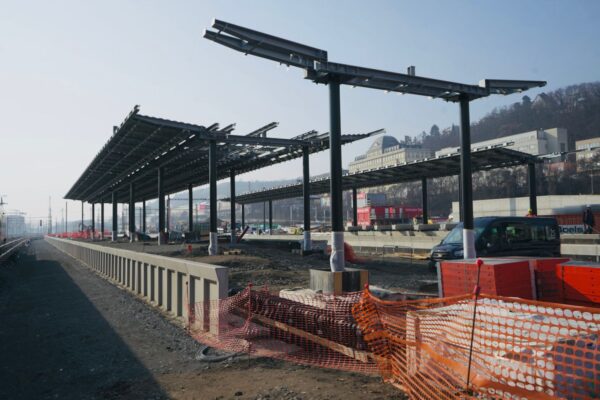 Modernizace nádraží Praha-Smíchov, foto Správa železnic