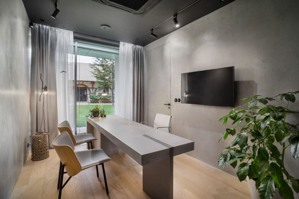 Showroom Martina Design, Imitace betonu®