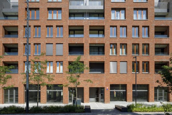 Smíchov City v Praze, bytový dům 9 v bloku 2, autoři Lábus AA, foto archiv Sekyra Group / Tomáš Souček