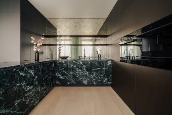 Interiéry dvou bytů v Praze, autoři BekArch, foto Ondřej Holub