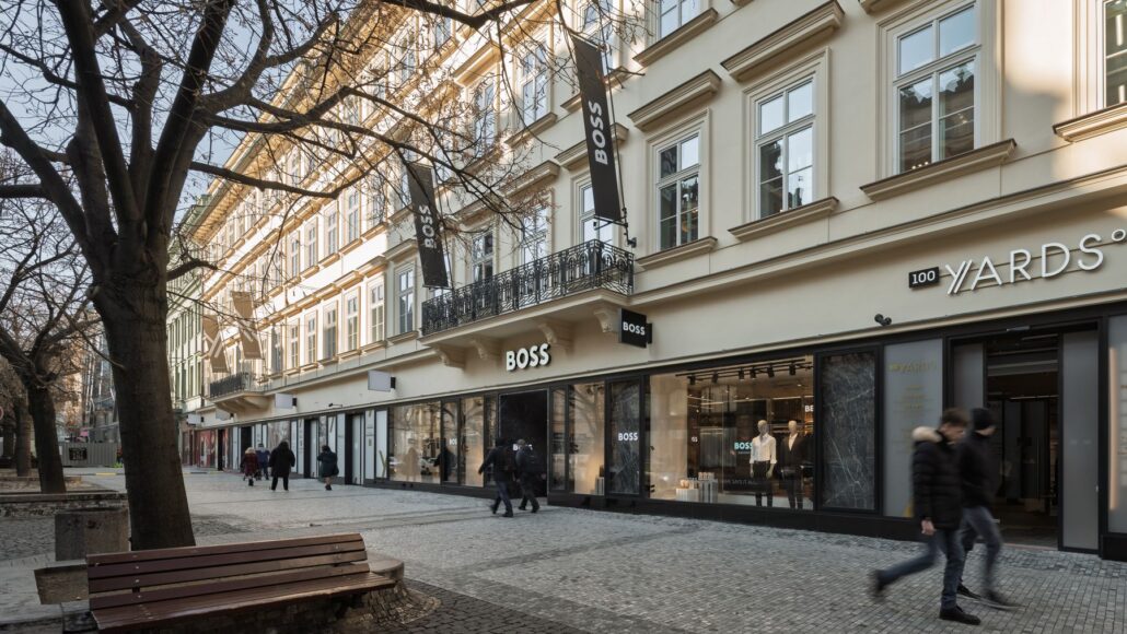 100yards, Na Příkopě Praha 1, autoři studio acht, foto Tomáš Slavík