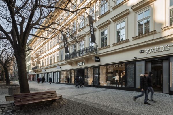 100yards, Na Příkopě Praha 1, autoři studio acht, foto Tomáš Slavík
