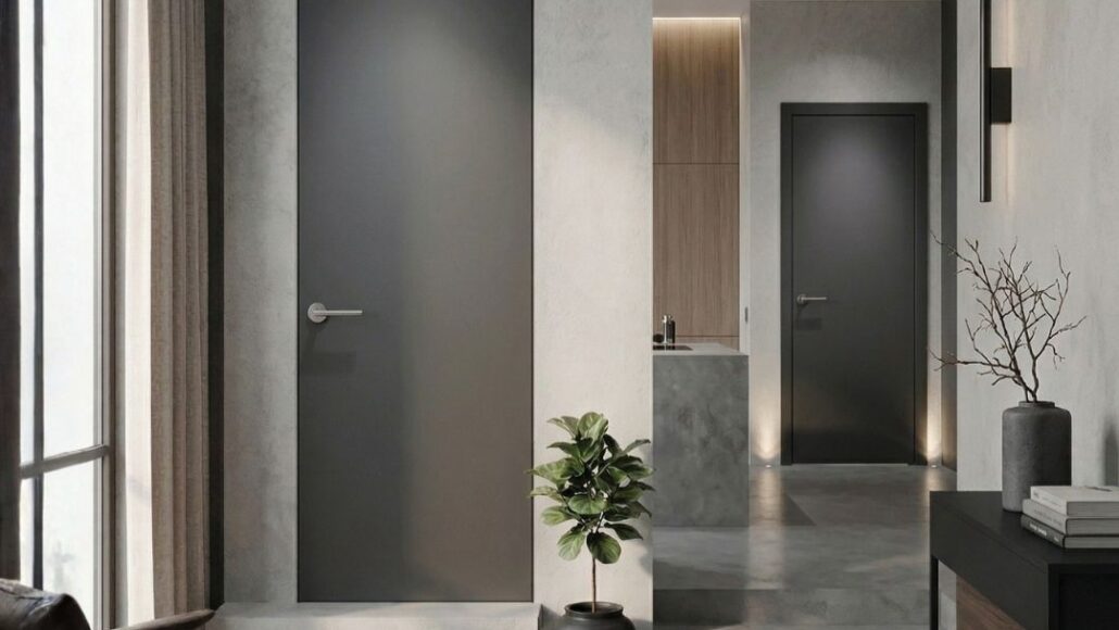 Dveře v Softmatt: Sametový mat pro oko i dotek