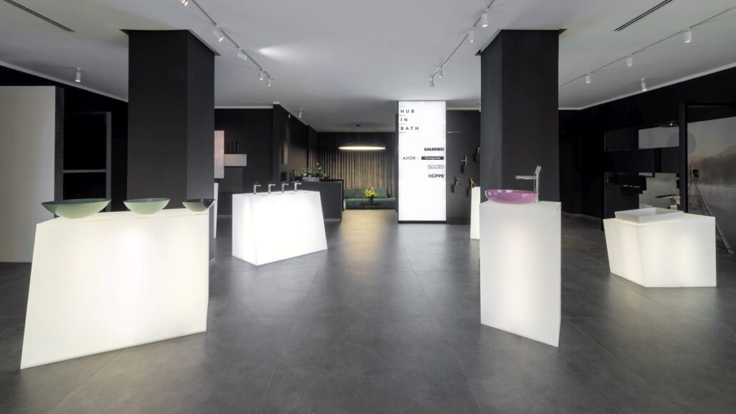 Nový showroom HUB IN BATH v Karlíně