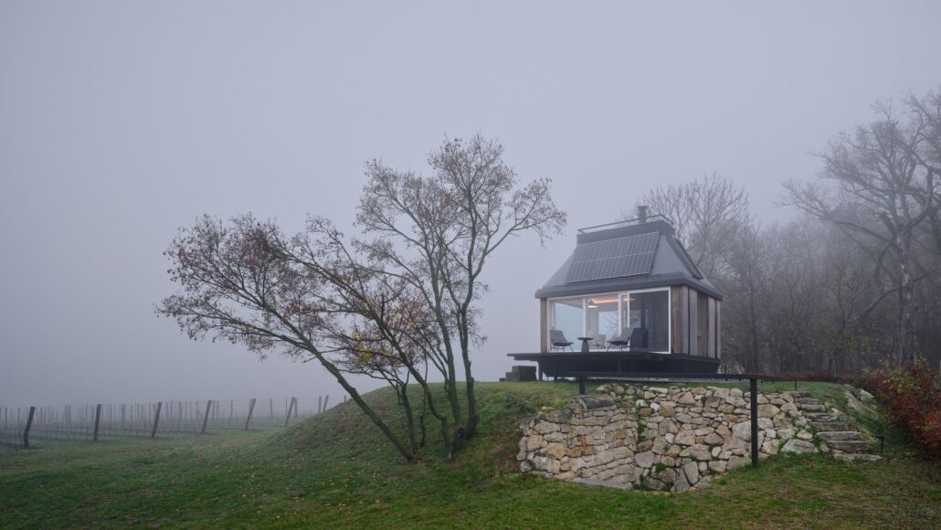 Víkendový objekt Cabin Devín v Bratislavě, autoři Ark-Shelter a Archekta, foto BoysPlayNice