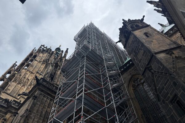 Obnova jedné z nejstarších částí katedrály sv. Víta, foto Správa Pražského hradu