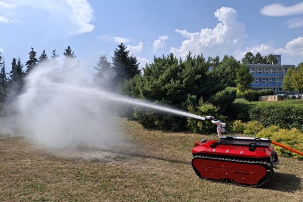 Hasicí robot Hecthor II, zdroj ČZU