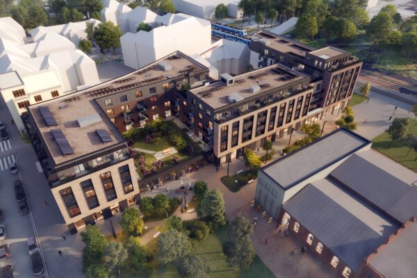 Vizualizace Rezidence Stodolní v Ostravě, Bogle Architects