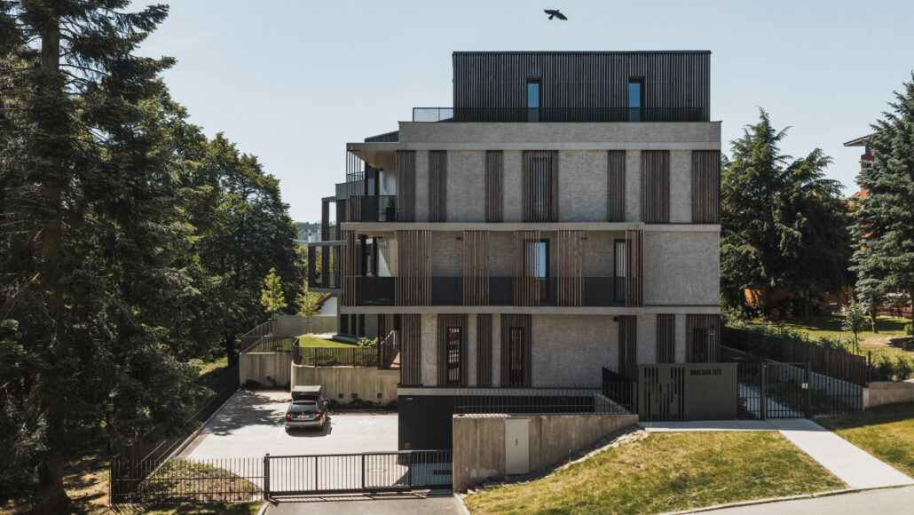 Bytový dům v Humpolci, autoři OK PLAN ARCHITECTS, foto Petr Polák