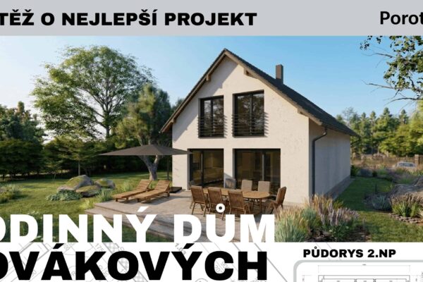 Kryštof Bárta, SPŠS Liberec – 1. místo v kategorii Projekt rodinného domu