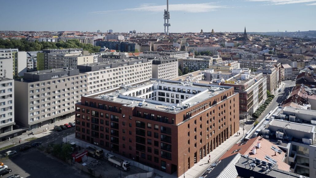 Bytový dům na Žižkově v Praze, autoři Stempel Tesař architekti, foto Filip Šlapal