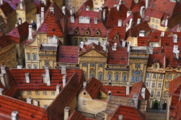 Langweilův model Prahy, Muzeum Prahy, autor Antonín Langweil, foto Muzeum Prahy