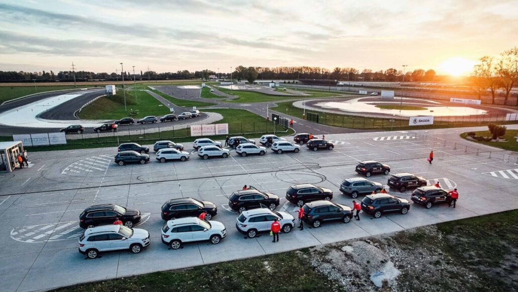 Modernizace Slovakia Ringu s odvodněním MEA pro extrémní zatížení