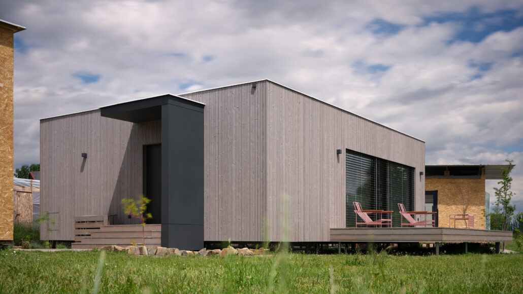 Výminek, Tvrdonice, autoři Eko modular, foto BoysPlayNice