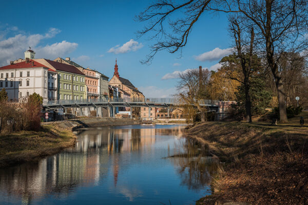 Komenského most v Jaroměři