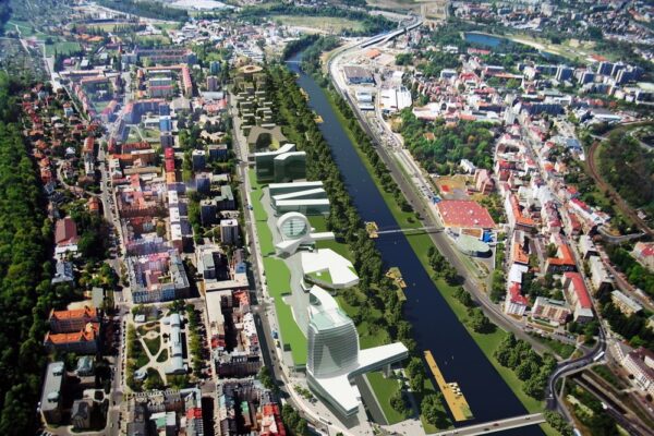 Projekt karlovarské čtvrti Central park dostává konkrétní podobu