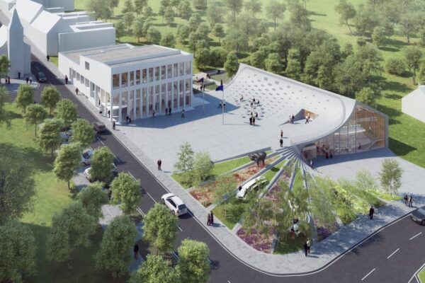 Kulturně-společenské centrum s radnicí v Kohoutovicích