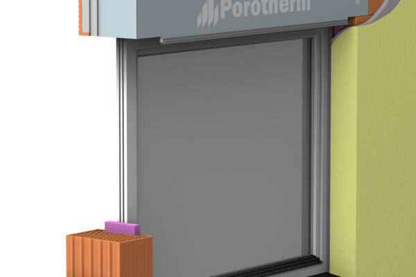 Rohové překlady Porotherm KP Vario UNI R