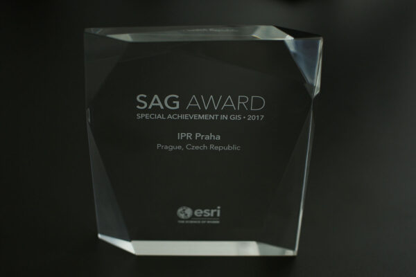 IPR Praha získal mezinárodní cenu za práci s geografickými daty