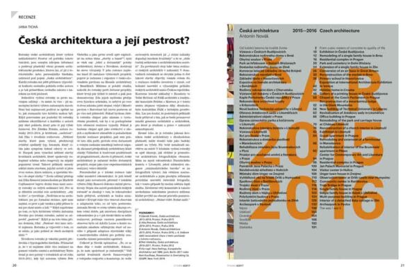 Česká architektura a její pestrost?