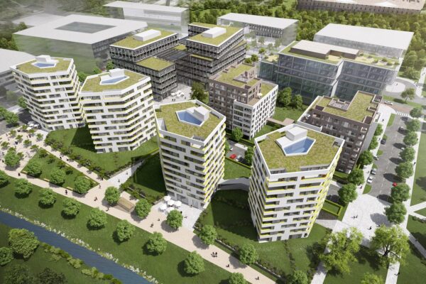 Praha 8 schválila studii zástavby na Rohanském ostrově