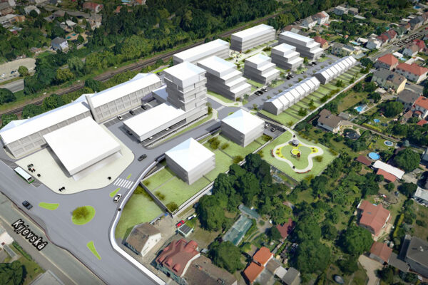 Areál Tesla Pardubice se promění v lokalitu pro bydlení