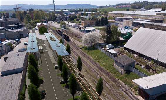 Lanškroun vybral studii na nový dopravní terminál