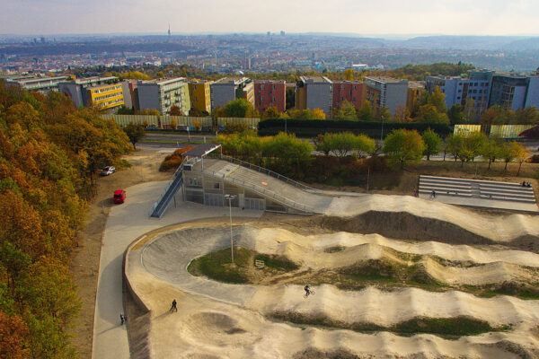 Startovací rampa Závodiště BMX, Praha–Bohnice
