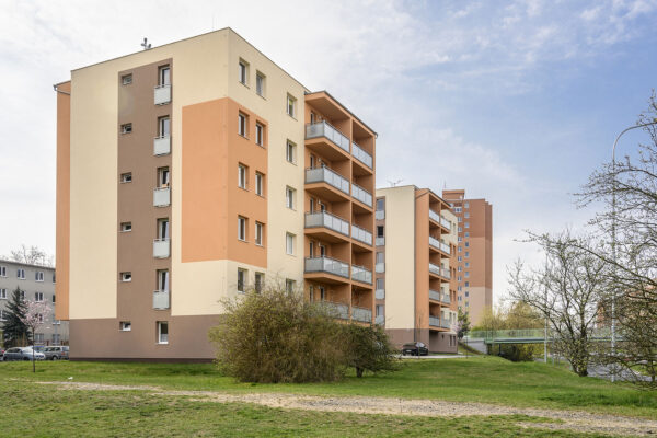 Moderní bytová výstavba v Plzni