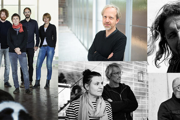 Pět finalistů ceny Architekt roku 2019