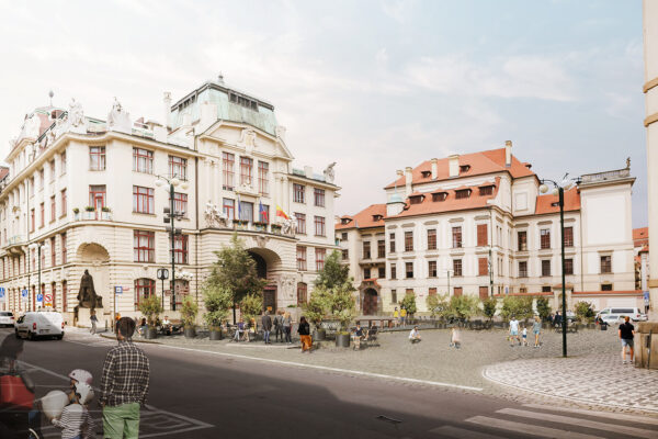 Proměny Mariánského náměstí se ujme studio Xtopix