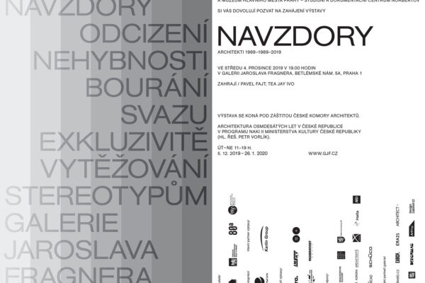 Křest knihy Fenomén Bauhaus a vernisáž výstavy NAVZDORY
