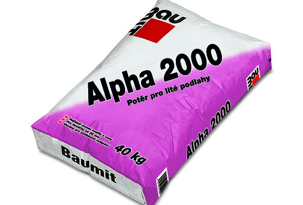 Litý potěr Baumit Alpha