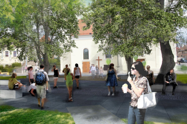 Revitalizace Palackého náměstí v Řečkovicích