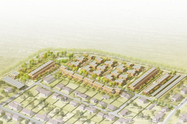 Vítězný architektonický návrh čtvrti Chytré Líchy
