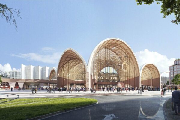Brněnské nádraží očima finalistů největší architektonické soutěže u nás