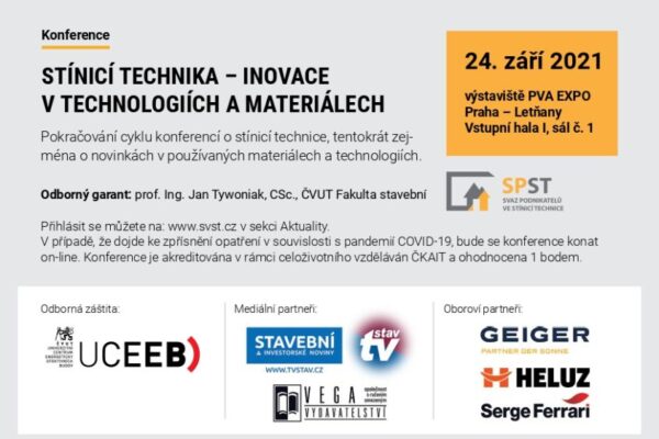 Stínicí technika - inovace v technologiích a materiálech