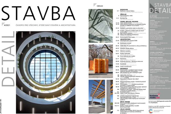 Stavba DETAIL 4/2021