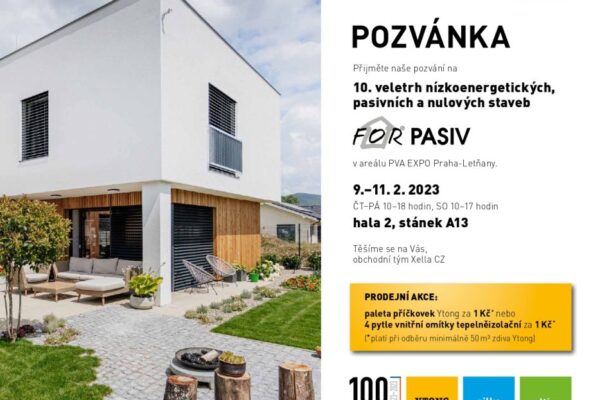 Xella na veletrhu FOR PASIV