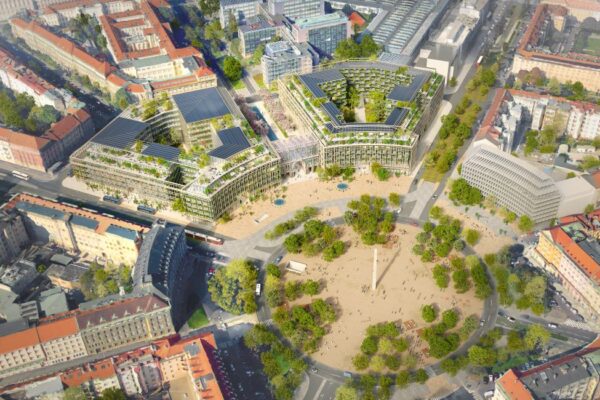 Město a investor zveřejnilo pět návrhů pro dostavbu pražského Vítězného náměstí
