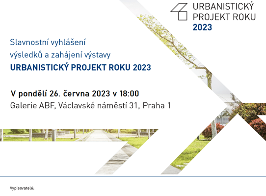 Urbanistický projekt roku 2023