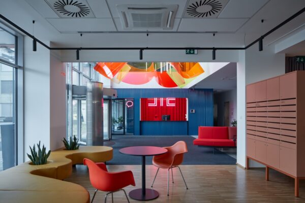 Retrofit kanceláří Jihomoravského inovačního centra